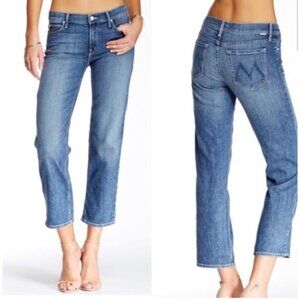 Mother Pretender Crop & Roll Jean - 32"